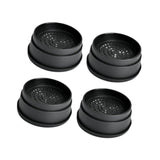 Maxbell 4Pcs Bed Risers Anti Scratch Heavy Duty Couch Raisers for Couch Sofa Cabinet 1 inch Round