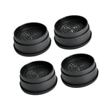 Maxbell 4Pcs Bed Risers Anti Scratch Heavy Duty Couch Raisers for Couch Sofa Cabinet 1 inch Round