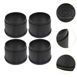 Maxbell 4Pcs Bed Risers Anti Scratch Heavy Duty Couch Raisers for Couch Sofa Cabinet 2 inch Round