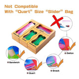 Maxbell Bag Storage Organizer Portable Wrap Dispenser for Hotel Storage Room Kitchen
