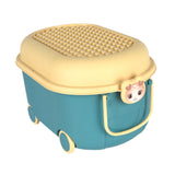 Maxbell Stackable Toy Storage Box Rolling Storage Box for Nursery Room Playroom Book