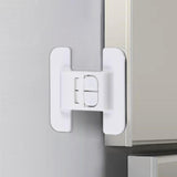 Maxbell 2x4x Fridge Locks Freezer Door Locks for Cupboards Mini Fridges Small Freezers