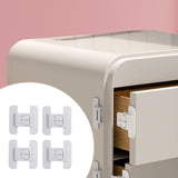 Maxbell 2x4x Fridge Locks Freezer Door Locks for Cupboards Mini Fridges Small Freezers