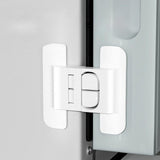 Maxbell 2x4x Fridge Locks Freezer Door Locks for Cupboards Mini Fridges Small Freezers