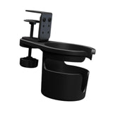 Maxbell Rotating Desk Cup Holder Portable Table Edge Clamp for Outdoor Garden Office
