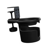 Maxbell Rotating Desk Cup Holder Portable Table Edge Clamp for Outdoor Garden Office