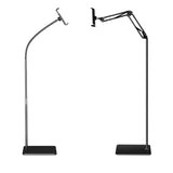 Maxbell Phone Tablet Floor Stand Lazy Bracket Phone Holder for Photo Vlogging Office 155cmx30cmx20cm