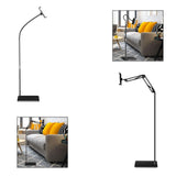 Maxbell Phone Tablet Floor Stand Lazy Bracket Phone Holder for Photo Vlogging Office 155cmx30cmx20cm