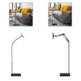 Maxbell Phone Tablet Floor Stand Lazy Bracket Phone Holder for Photo Vlogging Office 155cmx30cmx20cm