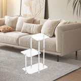 Maxbell Acrylic Display Risers Gifts Acrylic Side Table for Living Room Home Square