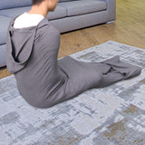 Maxbell Sleep Bag Lightweight Machine Washable Swaddle Blanket for Travel Dorm Hotel 145cmx35cm