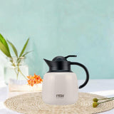 Maxbell Vacuum Kettle Reusable Heat Retention Hot Water Pot for Dormitory Home Party White