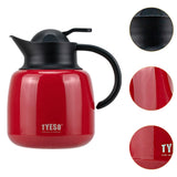 Maxbell Vacuum Kettle Reusable Heat Retention Hot Water Pot for Dormitory Home Party Red