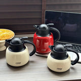 Maxbell Vacuum Kettle Reusable Heat Retention Hot Water Pot for Dormitory Home Party Red