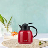Maxbell Vacuum Kettle Reusable Heat Retention Hot Water Pot for Dormitory Home Party Red