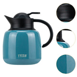 Maxbell Vacuum Kettle Reusable Heat Retention Hot Water Pot for Dormitory Home Party Blue