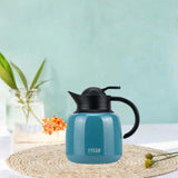 Maxbell Vacuum Kettle Reusable Heat Retention Hot Water Pot for Dormitory Home Party Blue