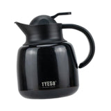 Maxbell Vacuum Kettle Reusable Heat Retention Hot Water Pot for Dormitory Home Party Black