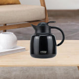 Maxbell Vacuum Kettle Reusable Heat Retention Hot Water Pot for Dormitory Home Party Black