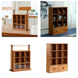 Maxbell Tea Set Storage Rack Stable Tea Cup Holder for Office Commercial Living Room Style A