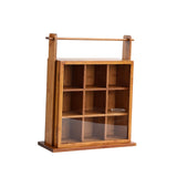 Maxbell Tea Set Storage Rack Stable Tea Cup Holder for Office Commercial Living Room Style A