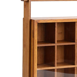 Maxbell Tea Set Storage Rack Stable Tea Cup Holder for Office Commercial Living Room Style A