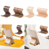 Maxbell Phone Holder Desk Accessories Stable Lazy Bracket Aesthetic Smartphone Stand Brown S