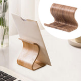 Maxbell Phone Holder Desk Accessories Stable Lazy Bracket Aesthetic Smartphone Stand Brown L