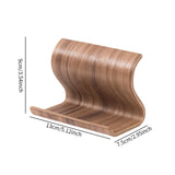 Maxbell Phone Holder Desk Accessories Stable Lazy Bracket Aesthetic Smartphone Stand Brown L