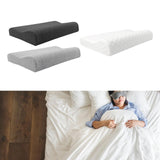 Maxbell 2 Pieces Cervical Neck Pillows Soft Ergonomic for Traveling Accessories Gift Deep Grey