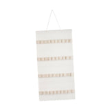 Maxbell Headband Organizer Hanging Felt 40 Slots Storage Hanger for Wall Closet Door White
