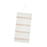 Maxbell Headband Organizer Hanging Felt 40 Slots Storage Hanger for Wall Closet Door White