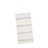 Maxbell Headband Organizer Hanging Felt 40 Slots Storage Hanger for Wall Closet Door White