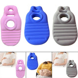 Maxbell Inflatable Pregnancy Pillow Convenient Gift with Belly Hole Maternity Pillow Pink