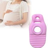 Maxbell Inflatable Pregnancy Pillow Convenient Gift with Belly Hole Maternity Pillow Pink