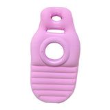 Maxbell Inflatable Pregnancy Pillow Convenient Gift with Belly Hole Maternity Pillow Pink