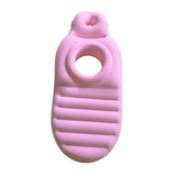 Maxbell Inflatable Pregnancy Pillow Convenient Gift with Belly Hole Maternity Pillow Pink