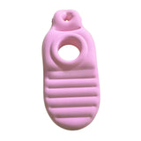 Maxbell Inflatable Pregnancy Pillow Convenient Gift with Belly Hole Maternity Pillow Pink