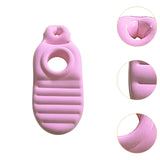 Maxbell Inflatable Pregnancy Pillow Convenient Gift with Belly Hole Maternity Pillow Pink