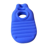 Maxbell Inflatable Pregnancy Pillow Convenient Gift with Belly Hole Maternity Pillow Blue