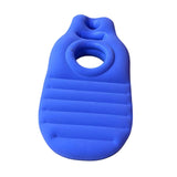 Maxbell Inflatable Pregnancy Pillow Convenient Gift with Belly Hole Maternity Pillow Blue