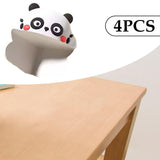 Maxbell 4Pcs Table Edge Corner Protectors Soft Edge Bumpers for Nursery Child Travel