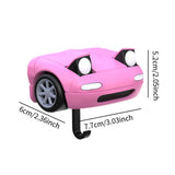 Maxbell Car Head Key Holder Decoration Gift Idea Key Rack for Office Hallway Bedroom pink