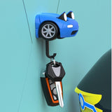 Maxbell Car Head Key Holder Decoration Gift Idea Key Rack for Office Hallway Bedroom blue
