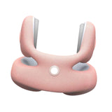 Maxbell Travel Pillow Airplane Pillow Headrest Ergonomic Ultralight Soft Neck Pillow M Pink