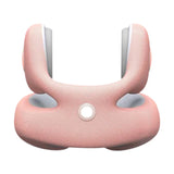 Maxbell Travel Pillow Airplane Pillow Headrest Ergonomic Ultralight Soft Neck Pillow L Pink