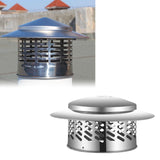 Maxbell Roof Vent Cap Ducting Pipe Insulation Vent Cover Outdoor Chimney Cap Outside S