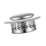 Maxbell Roof Vent Cap Ducting Pipe Insulation Vent Cover Outdoor Chimney Cap Outside S