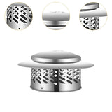 Maxbell Roof Vent Cap Ducting Pipe Insulation Vent Cover Outdoor Chimney Cap Outside S