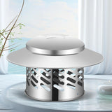 Maxbell Roof Vent Cap Ducting Pipe Insulation Vent Cover Outdoor Chimney Cap Outside S